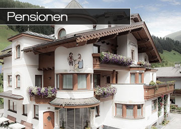 Pensionen Hintertux Zillertal Tirol